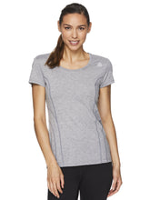 Load image into Gallery viewer, Reebok Women's Fitted Performance Linear Marled Jersey T-Shirt
