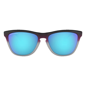Oakley Frogskins Splatterfade Collection Sunglasses Black Pink Fade/PRIZM Sapphire