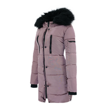 Load image into Gallery viewer, Jessica Simpson Long Puffer Jacket Dusty Pink S
